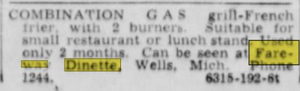 Fare-Way Dinette - Jul 16 1956 Article (newer photo)